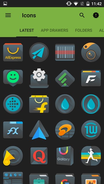 360x640 Moonrise Icon Pack For Android