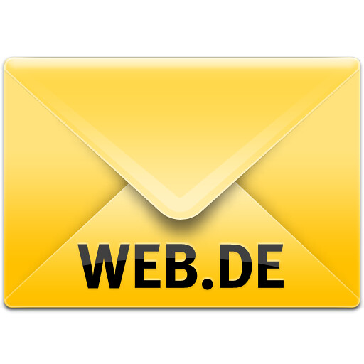 Icon Web De Mail App Android Web De 512x512 Icon Web De Mail App Android Web De