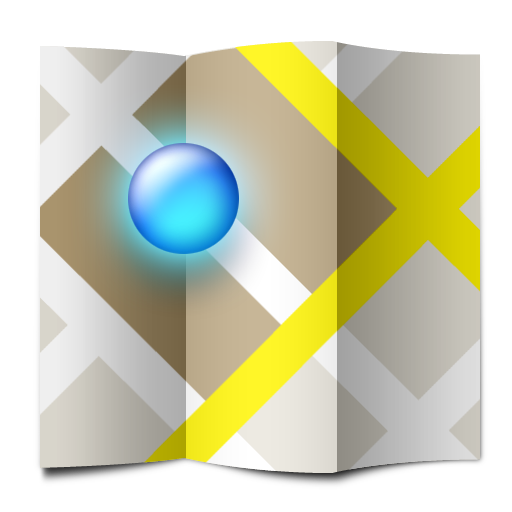 512x512 Android, Maps, R Icon