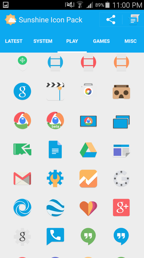 504x898 This Icon Pack Is Hot Sunshine Icons Droid Life