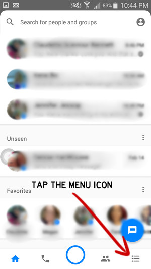 300x533 Hide Or Deactivate Online Status For Facebook Messenger On Android