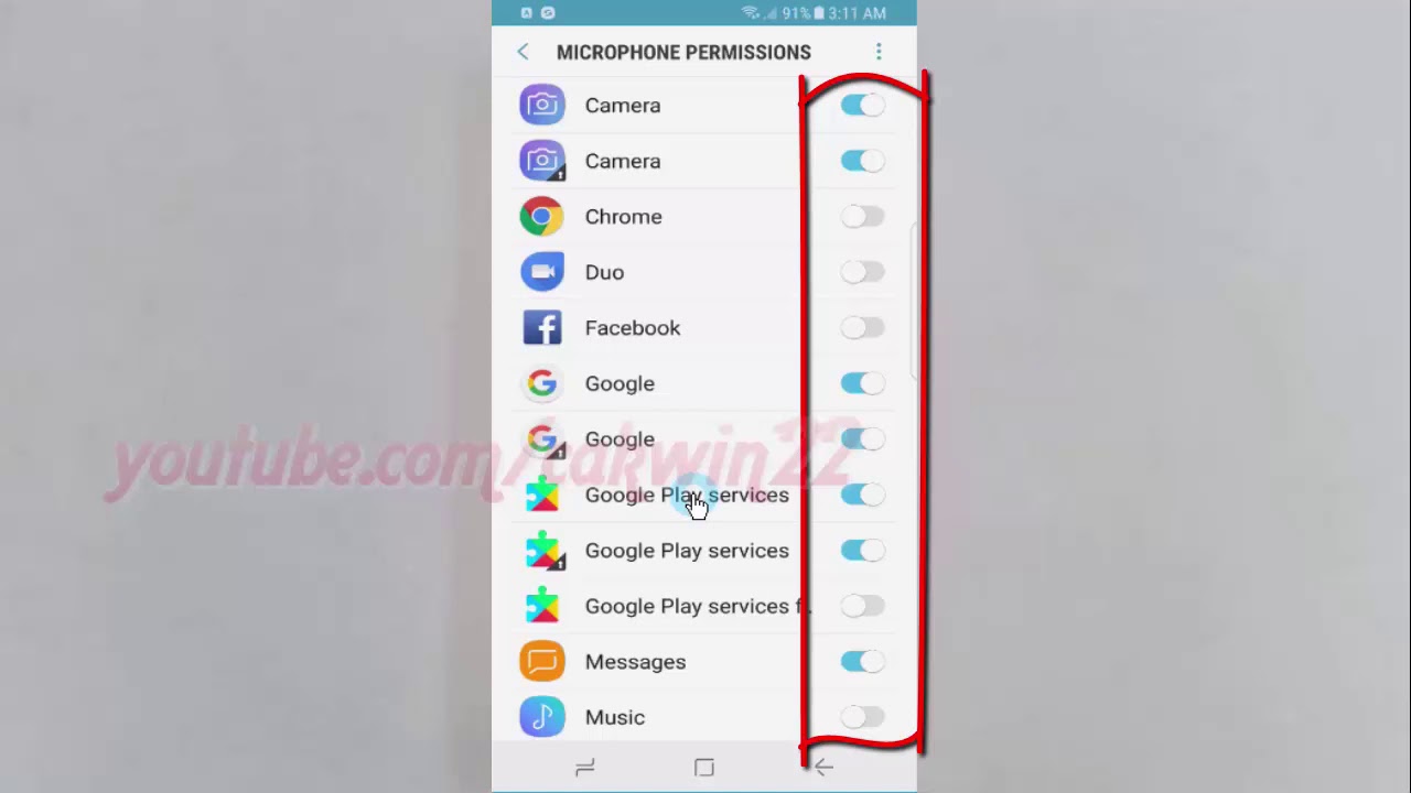 1280x720 Android Nougat How To Enable Or Disable Microphone Apps