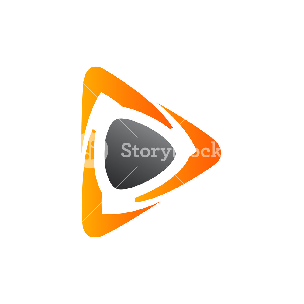 Vector Play Icon Video Application Icon Design Template Music 1000x1000 Vector Play Icon Video Application Icon Design Template Music