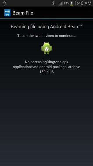 320x569 How To Share Beam Any On Android Via Nfc Redmond Pie
