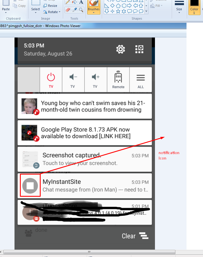 714x904 Notification Icon Shows White In Android Issue