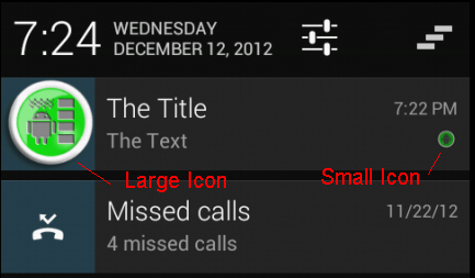 433x253 Notificationcompat Setsmallicon And Setlargeicon