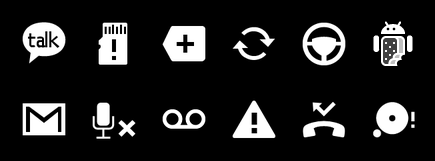 435x161 Status Bar Icons Android Developers