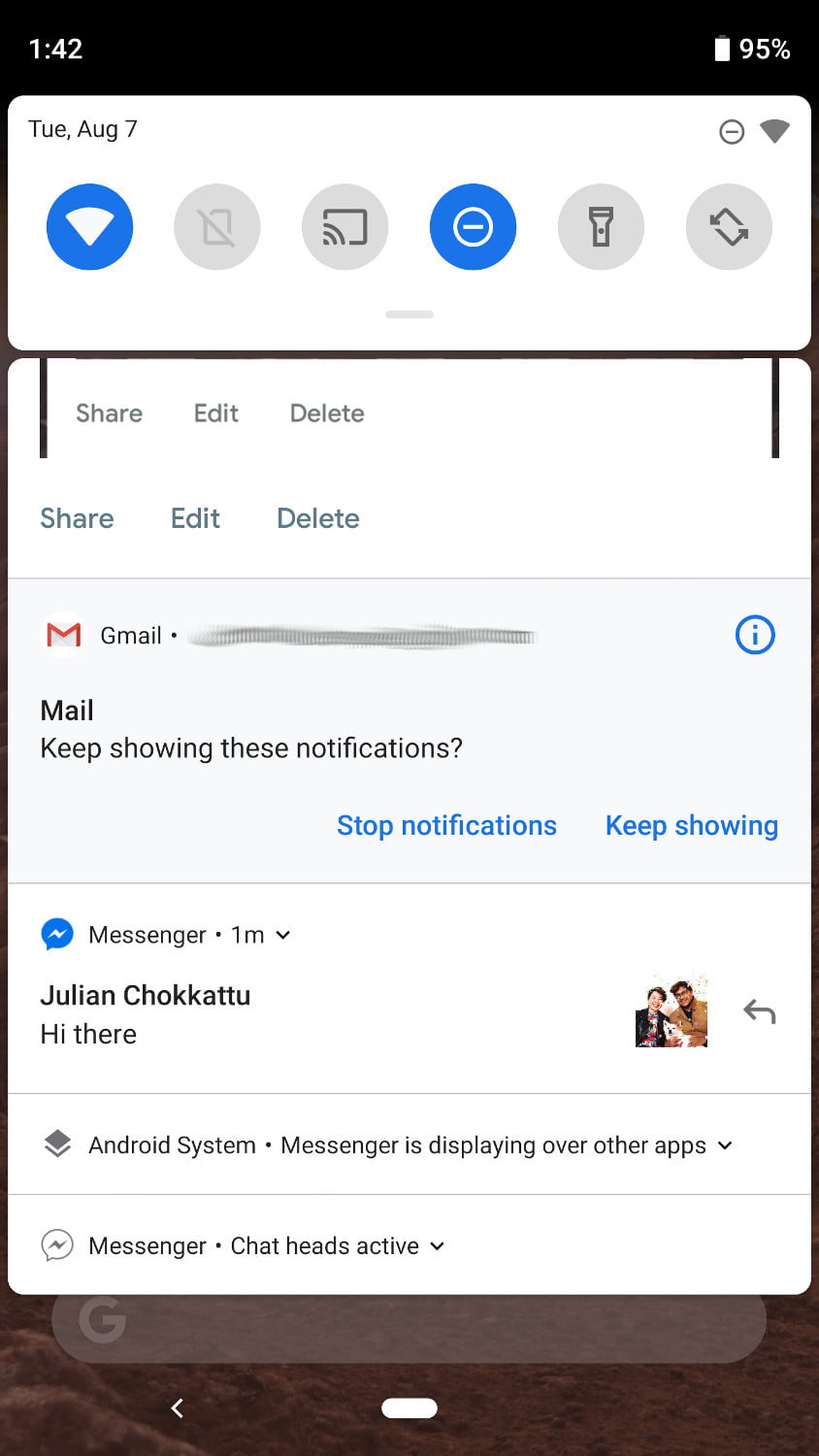844x1500 Android Pie Everything New With Notifications Digital Trends