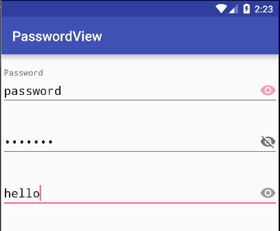 407x336 Touch The 'eye' Icon To Toggle Visibility Of Password Open