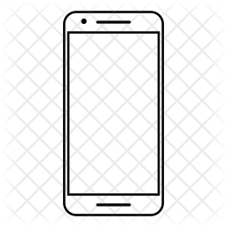 256x256 Smartphone, Device, Android, Mokup, Mobile, Devices Icon Of Line