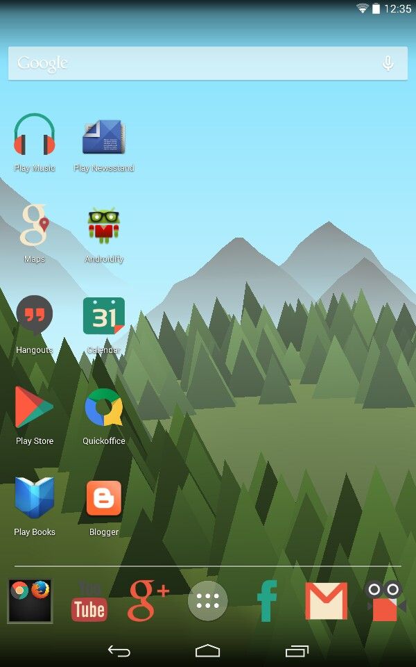 600x960 Forest Live Wallpaper + Icon Pack From Play Store Android