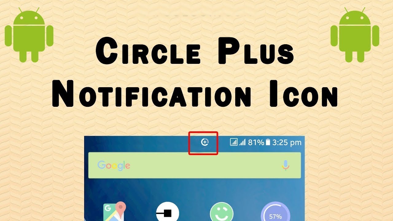 1280x720 How To Remove Circle Plus Notification Icon Samsung Galaxy Android