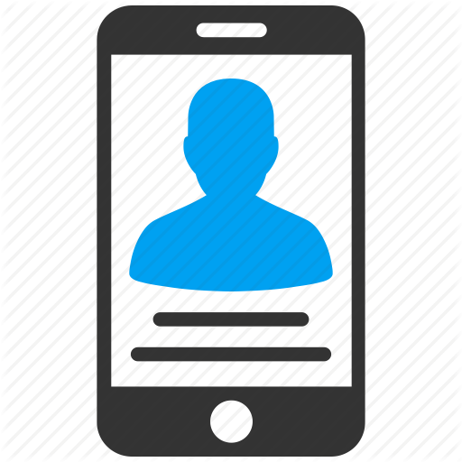 512x512 Android, Communication, Contact, Mobile, Phone, Profile, User