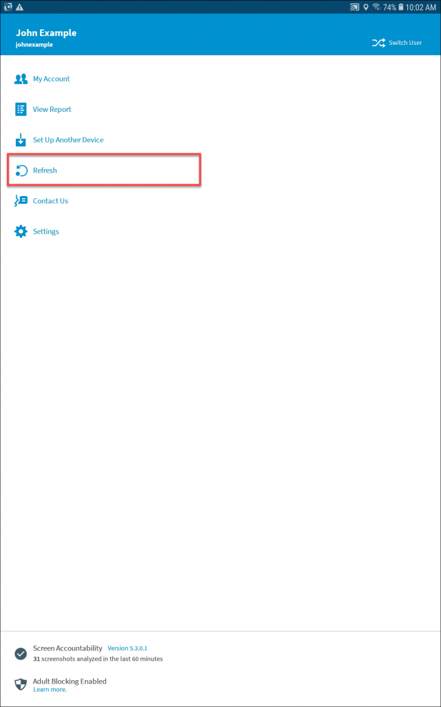 640x1024 How Do I Refresh The Covenant Eyes Software