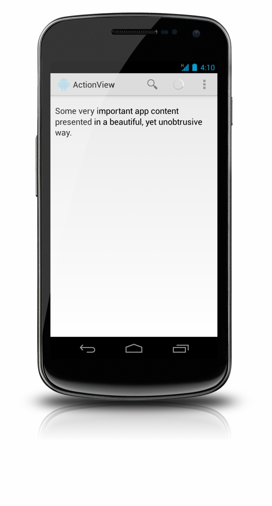 920x1707 Refresh Actionview In Collapsed Mode Refresh Icon Replaced