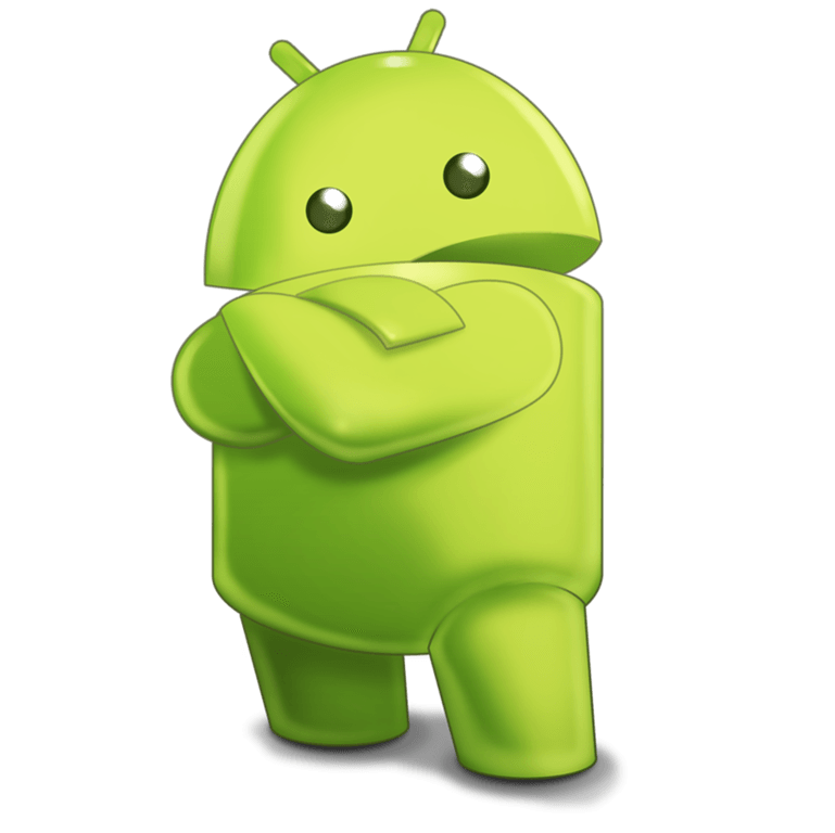 Android Robot Sideview Character Transparent Png 769x768 Android Robot Sideview Character Transparent Png