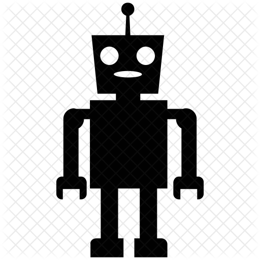 Android Robot Icon Of Glyph Style 512x512 Android Robot Icon Of Glyph Style