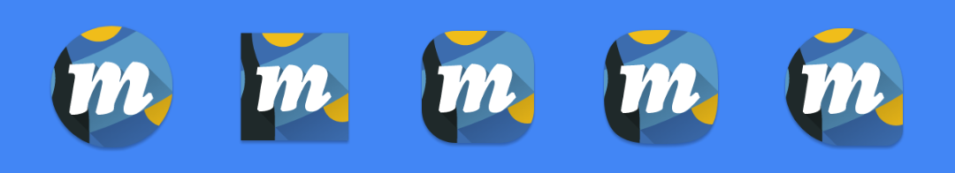 1080x196 Vectordrawable Adaptive Icons