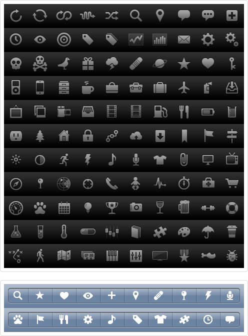 496x672 Cool Icon Sets For App Design