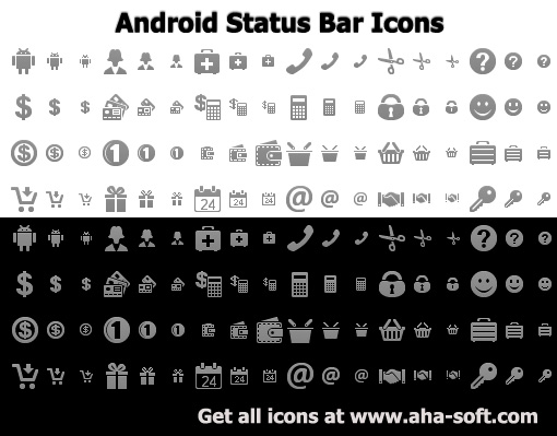 510x399 Android Status Bar Icons