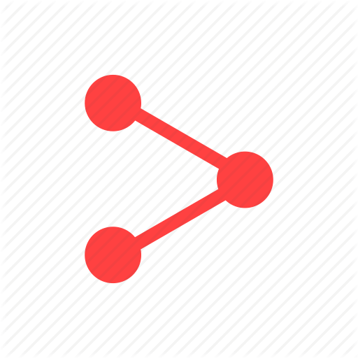 512x512 Android, Network, Red, Share, Sharing Icon