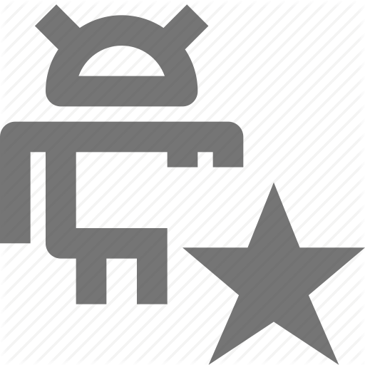 512x512 Android, Code, Favorite, Language, Programming, Robot, Save, Star Icon