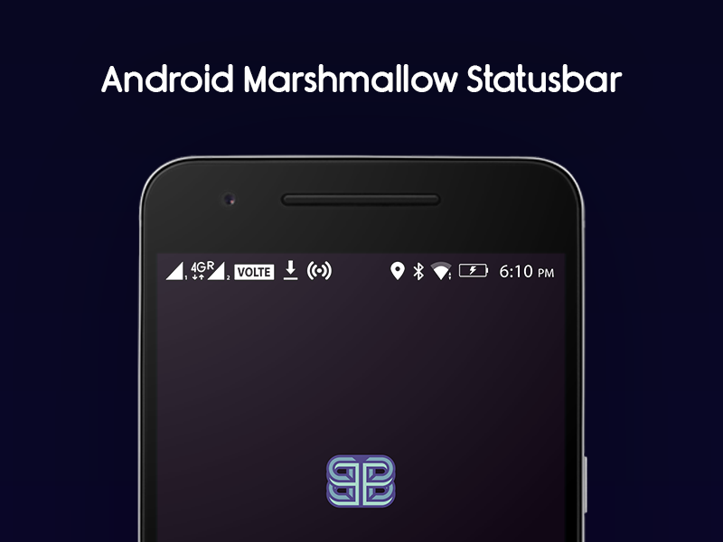 800x600 Android Marshmallow Status Bar Icons