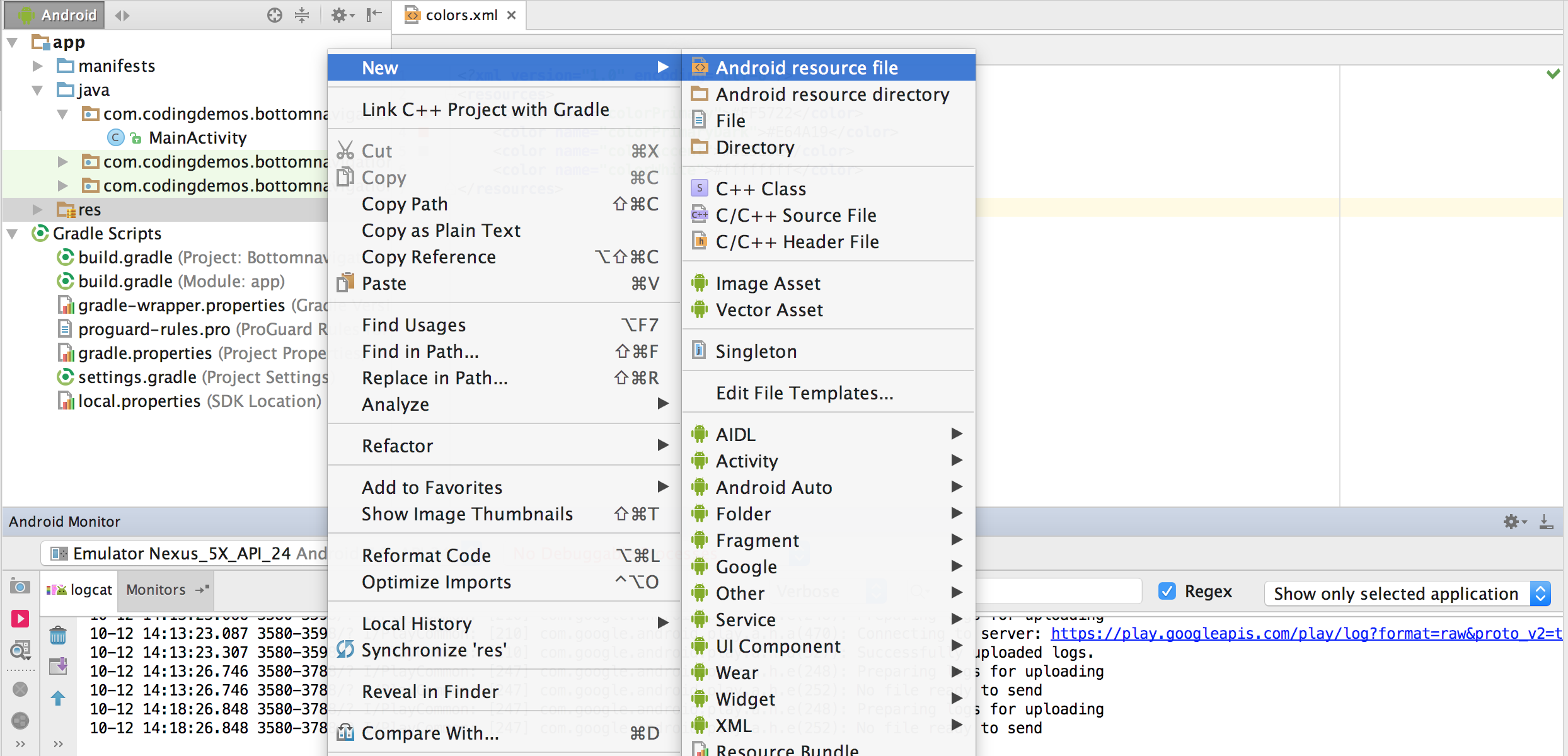 Android Studio Add Icon at Vectorified.com | Collection of Android ...