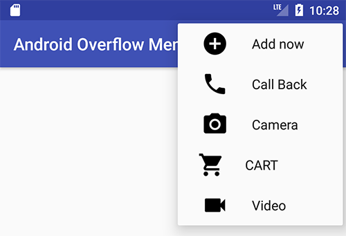 500x341 Android Overflow Menu On Action Bar Toolbar With Icons Tutorial