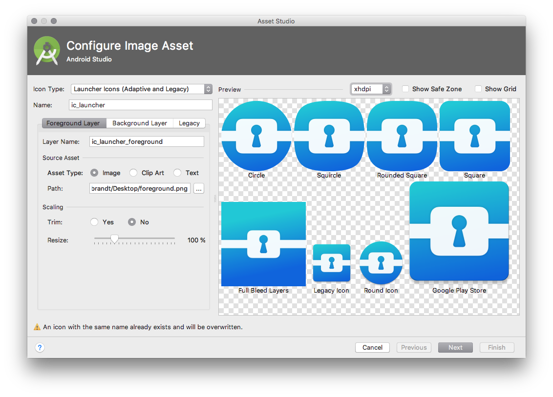 1132x814 Implement App Icon Issue