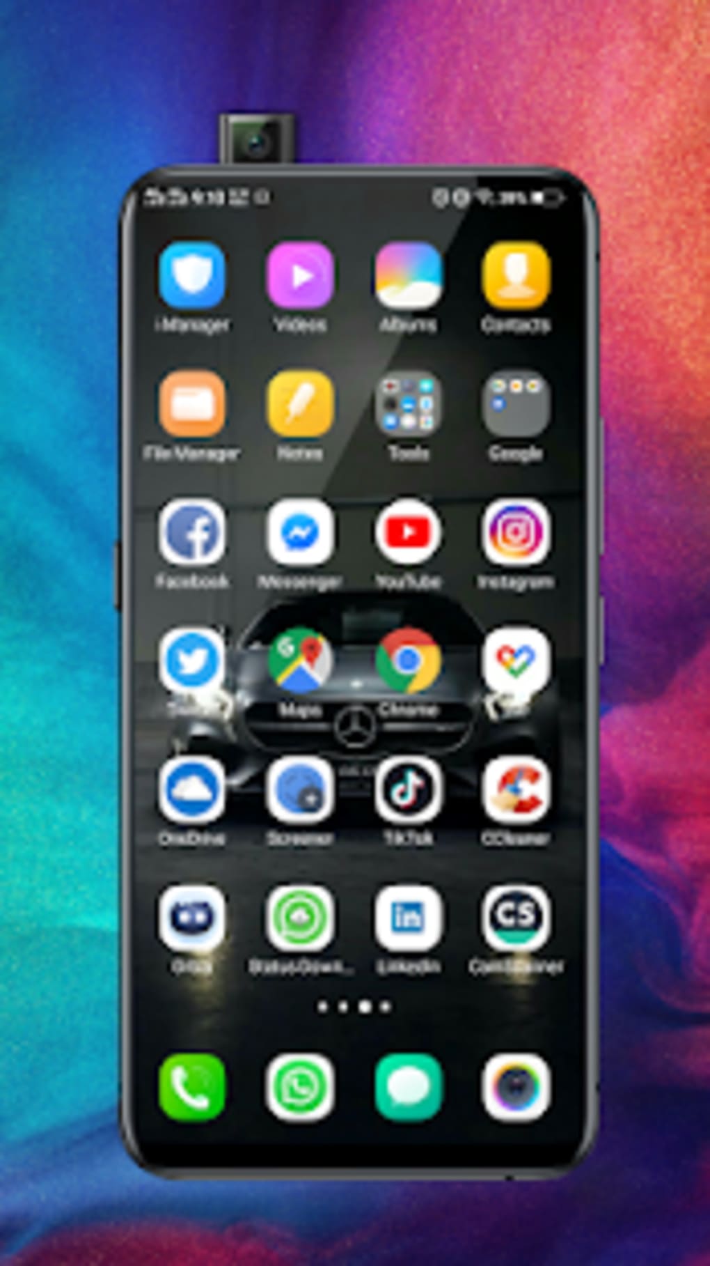 1020x1817 Redmi Note Launcher Theme And Icon Pack For Android