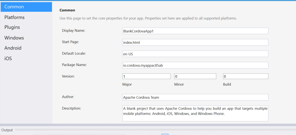 1024x468 How To Add Icon To Your Cordova App With Visual Studio Tools