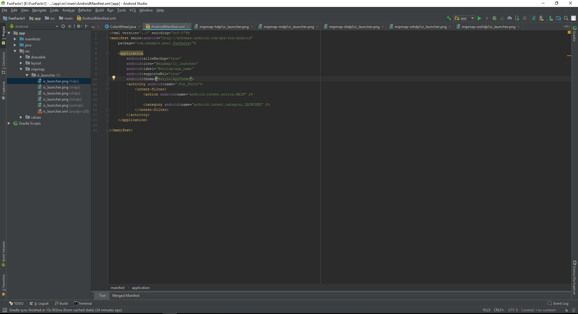 1920x1043 I Can't Set An Icon For My App In Android Studio