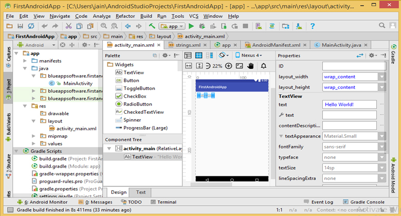 780x420 First Android App Android Studio Setup