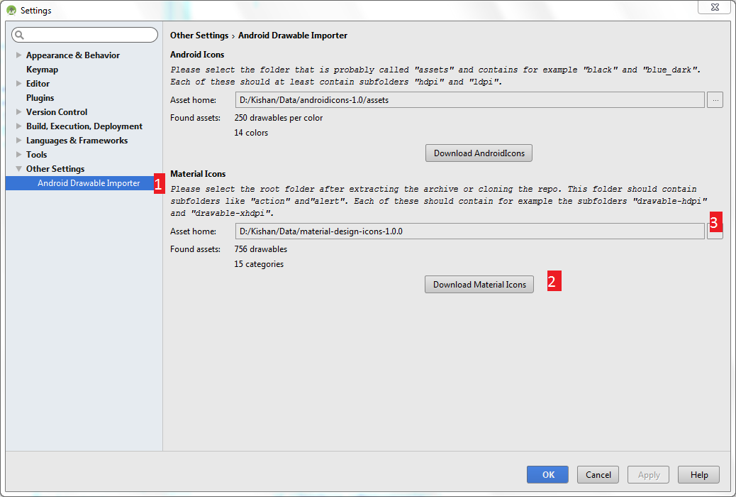 1038x700 How To Import Set Of Icons Into Android Studio Project
