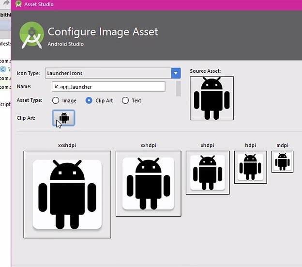 Android Studio Set Icon at Vectorified.com | Collection of Android ...