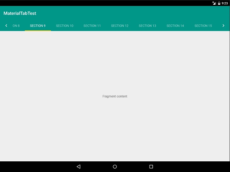 Custom Tabs With Material Design Effects 732x549 Custom Tabs With Material Design Effects