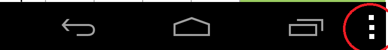 767x100 How Can I Display Setting Three Dots Button In Android