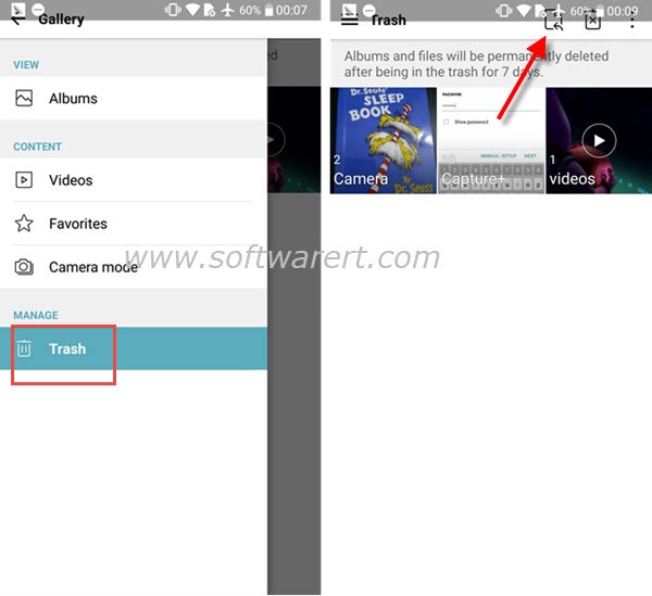 600x549 Recover Deleted Photos, Videos From Trash On Android Phone