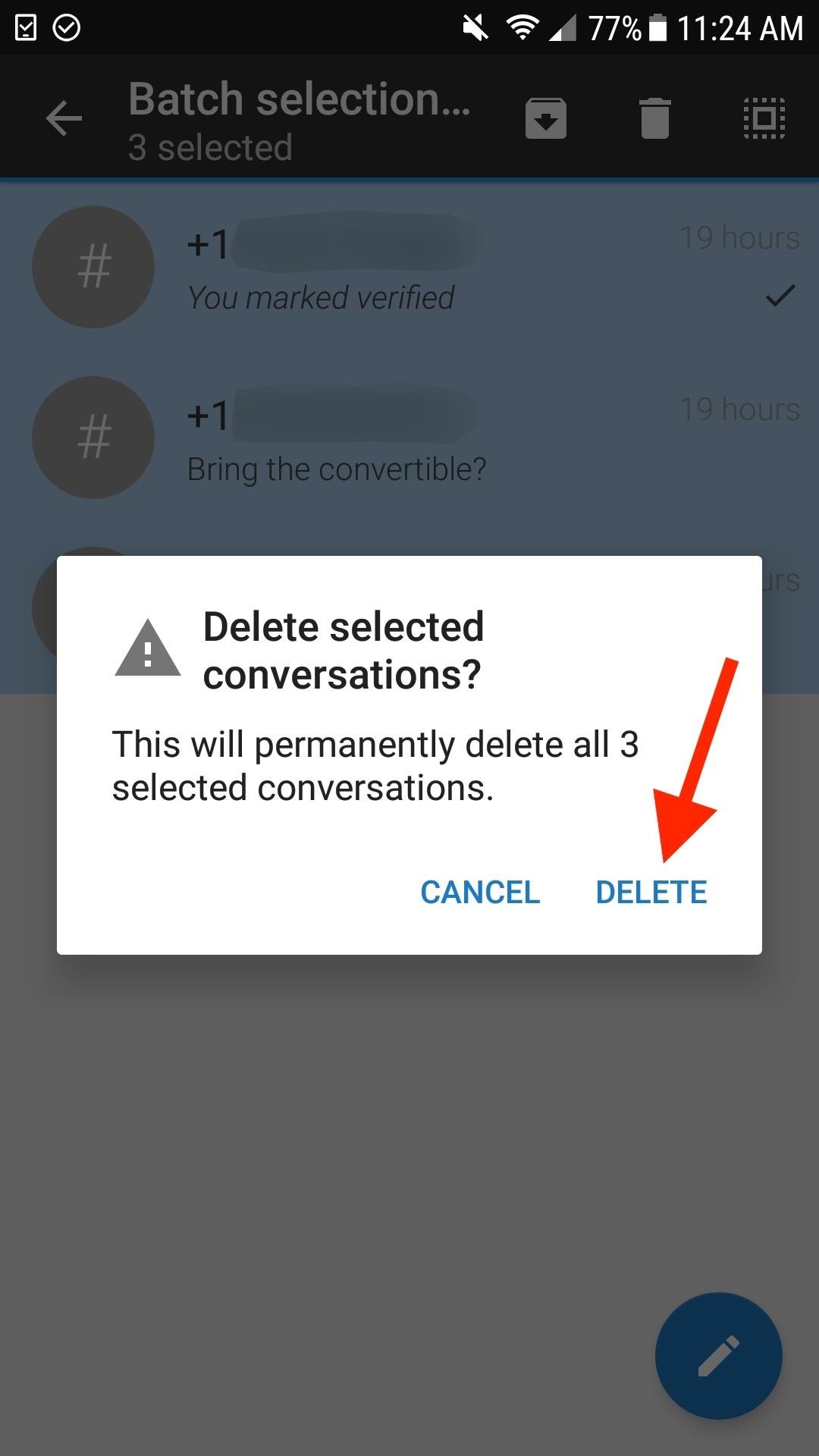1080x1920 Signal How To Quickly Delete All Your Messages