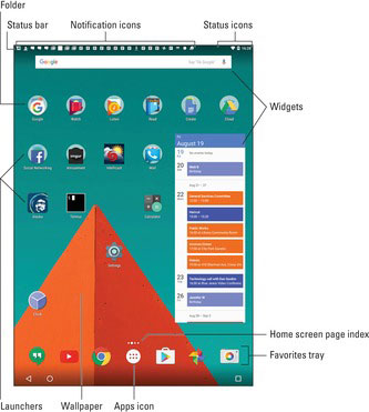 333x371 Android Triangle Icon