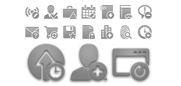 630x300 Android Style Icon Set