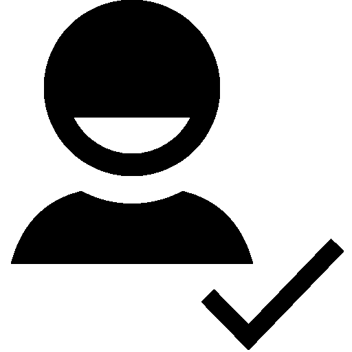 512x512 Users Checked User Icon Android Iconset