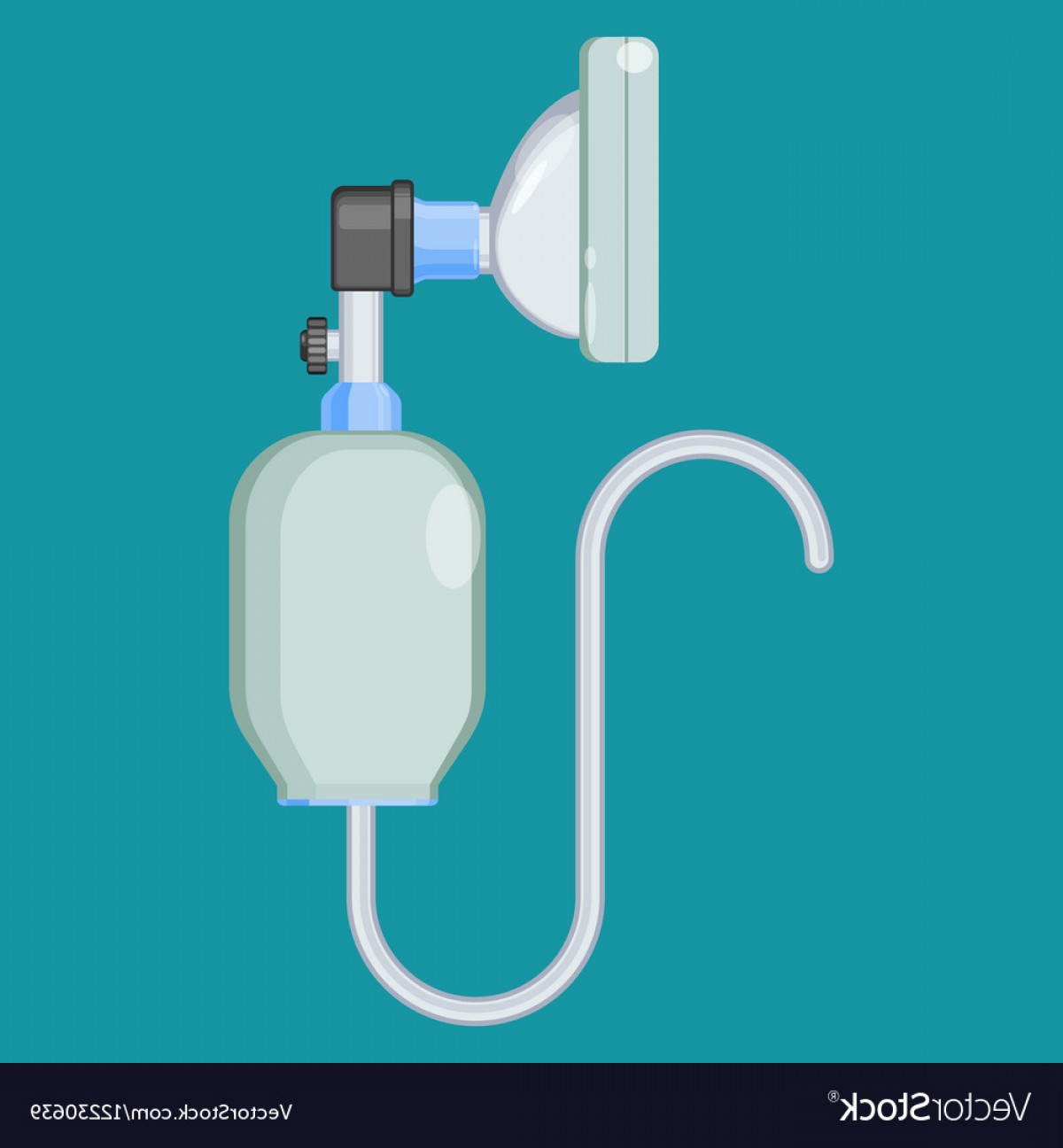 1200x1296 Anesthesia Icon Breathing Bag Ambu Face Mask Vector Catchsplace