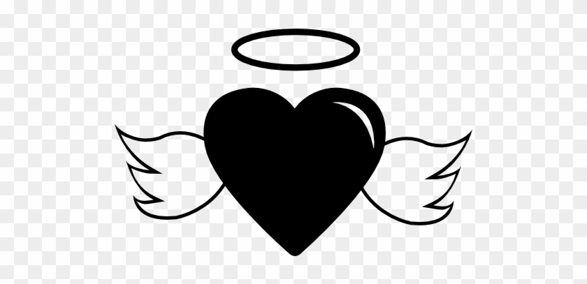 840x407 Winged Angel Heart Icon