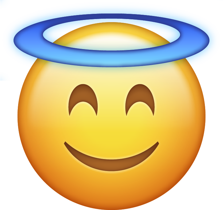 726x684 Download Angel Halo Emoji Icon Emojis Ios Emoji, Emoji