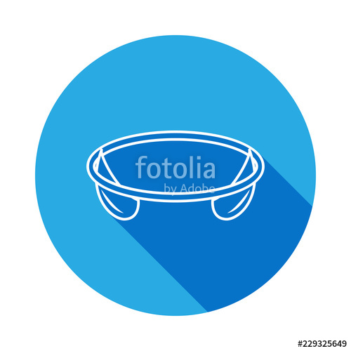 500x500 Angel Wings And Halo Icon With Long Shadow Element Of Christmas