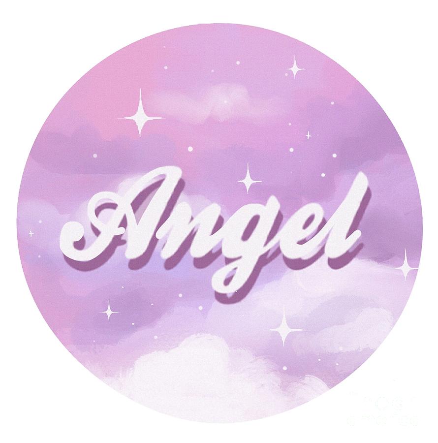 890x900 Angel Icon Digital Art