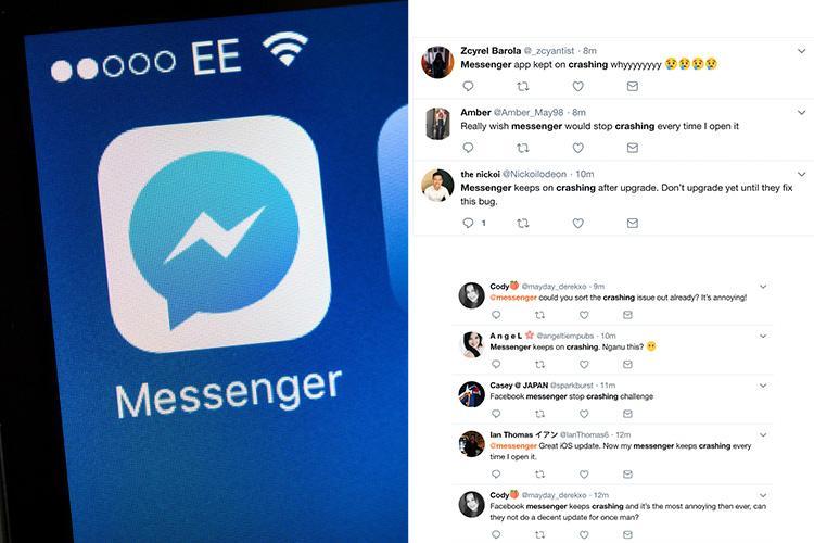 750x500 Facebook Messenger Crashing Warning As Hundreds Of Users Say App