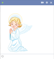 226x247 Praying Angel Symbols Emoticons